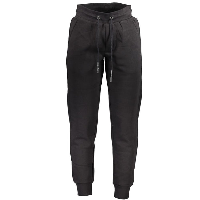 U.S. Grand Black Cotton Men's Trouser