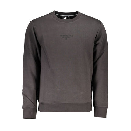 U.S. Grand Gray Cotton Men Sweatshirt