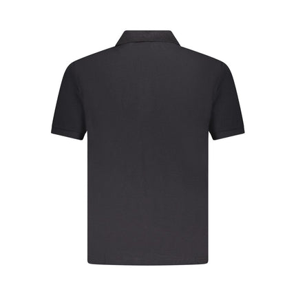 U.S. Grand Black Cotton Men Polo