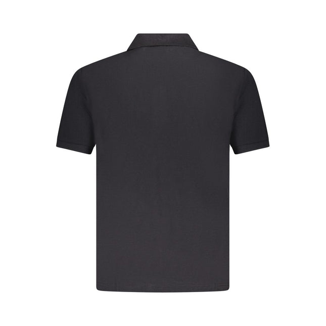 U.S. Grand Black Cotton Men Polo