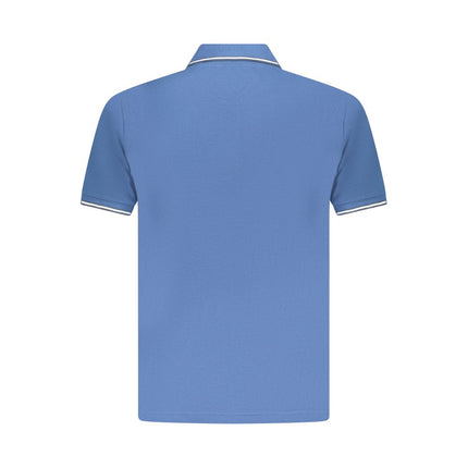 U.S. Grand Blue Cotton Men's Polo Shirt