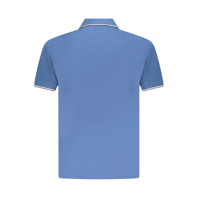 U.S. Grand Blue Cotton Men's Polo Shirt