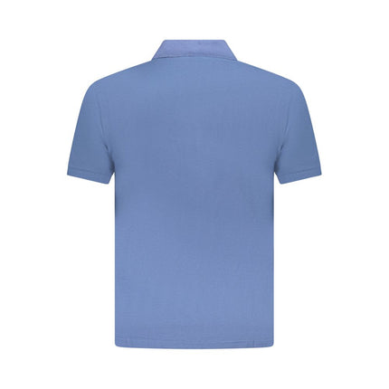 U.S. Grand Blu Cotton Men Polo