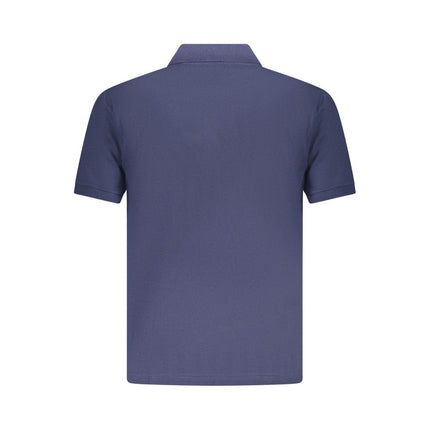 U.S. Grand Blu Cotton Men Polo