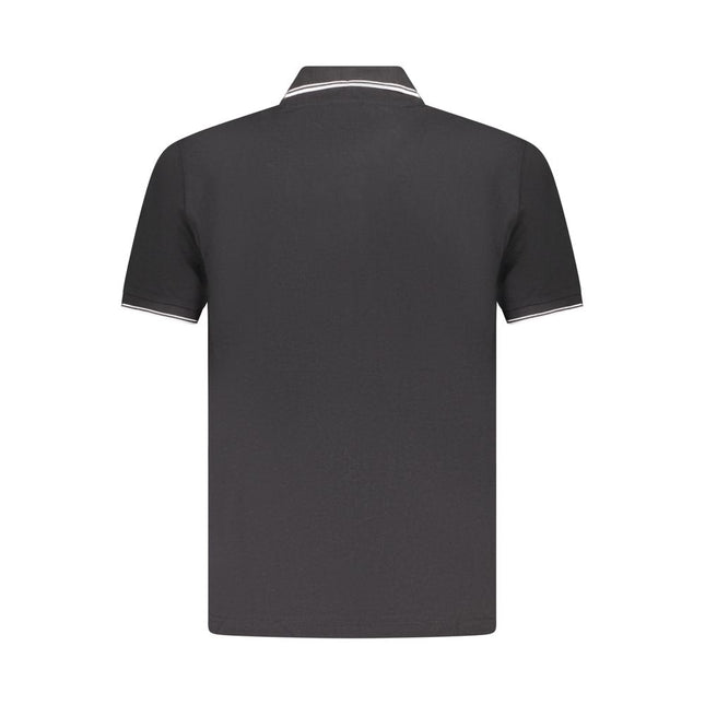 U.S. Grand Polo Black Cotton Men's Polo Shirt