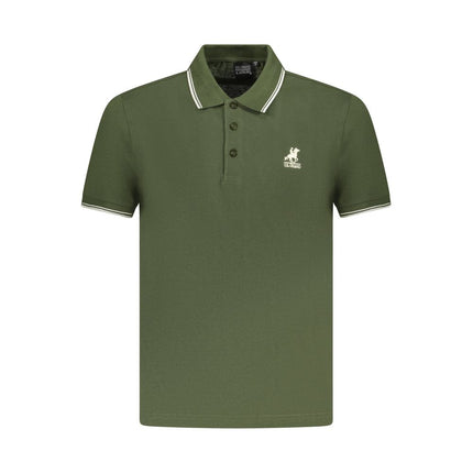 U.S. Grand Verde Cotton Men Polo Shirt