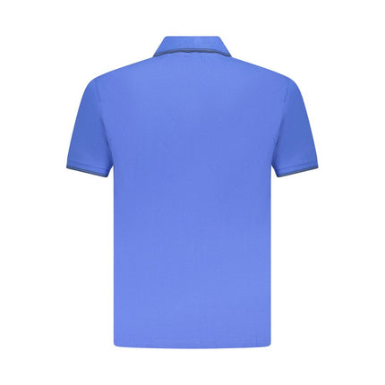 U.S. Grand Blue Cotton Mens Polo Shirt