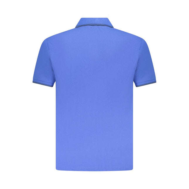U.S. Grand Blue Cotton Mens Polo Shirt