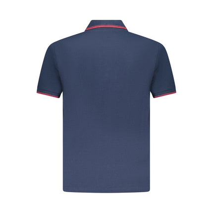 U.S. Grand Blue Cotton Mens Polo Shirt