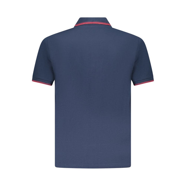 U.S. Grand Blue Cotton Mens Polo Shirt