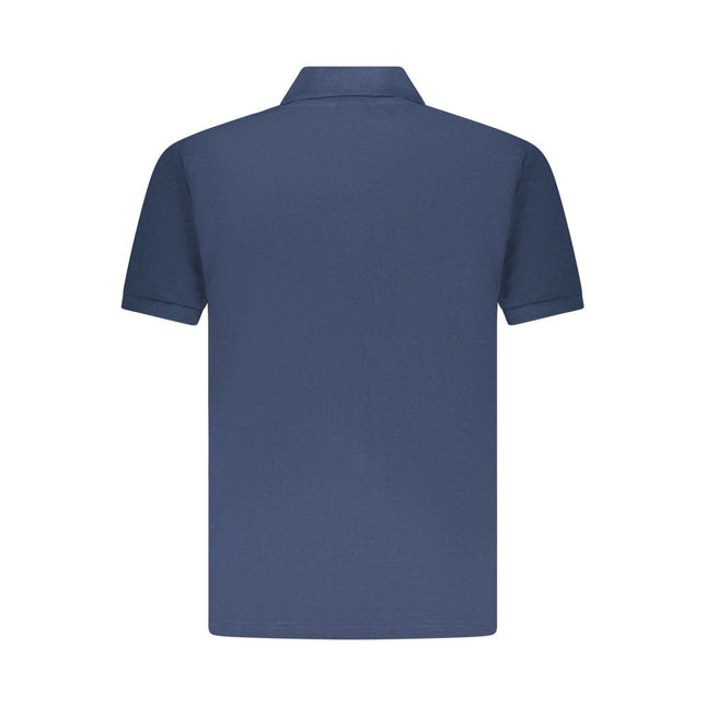 U.S. Grand Blue Cotton Men Polo Shirt