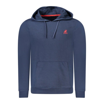 U.S. Grand Blue Cotton Men's Hoodie