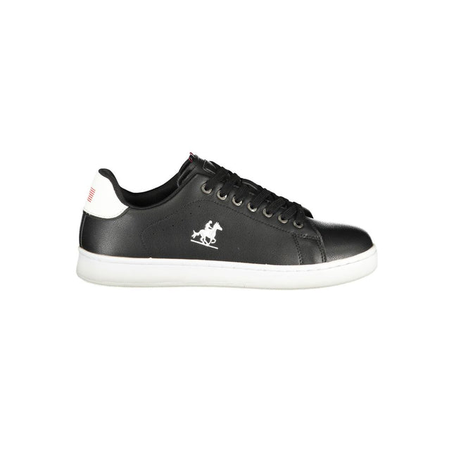 U.S. Grand Black Polyurethane Men Sneaker
