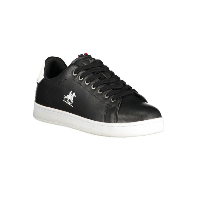 U.S. Grand Black Polyurethane Men Sneaker