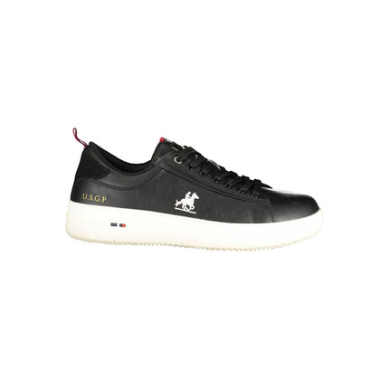 U.S. Grand Black Polyurethane Men Sneaker