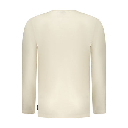 U.S. Grand Beige Cotton Men T-Shirt