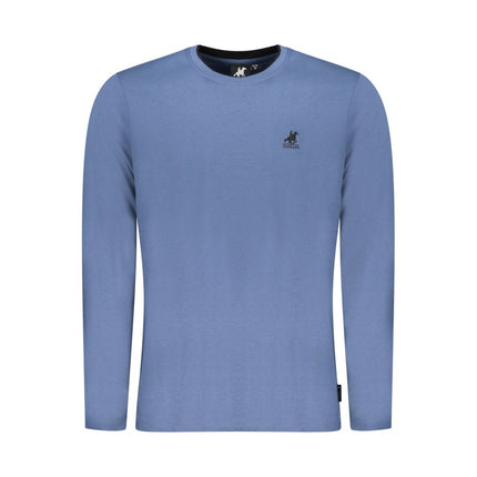 U.S. Grand Blu Cotton Men T-Shirt