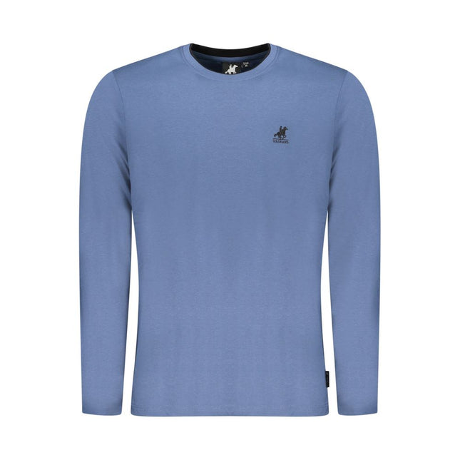 U.S. Grand Blu Cotton Men T-Shirt