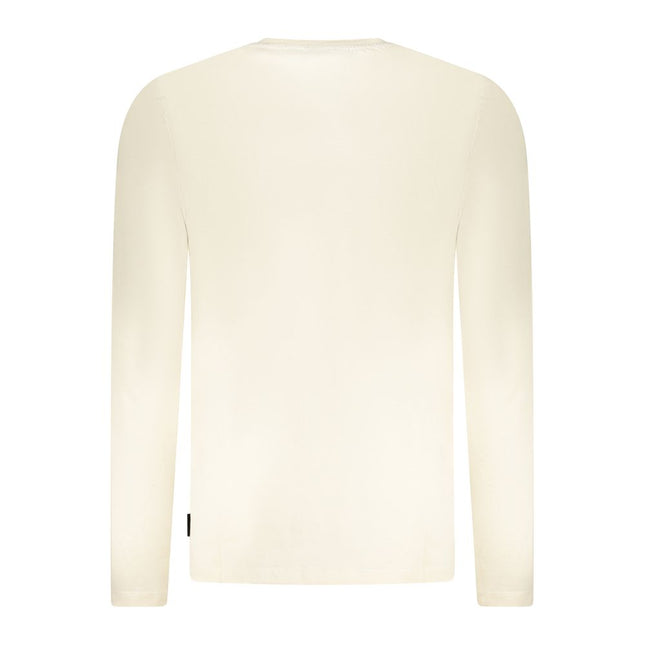 U.S. Grand Beige Cotton Men T-Shirt
