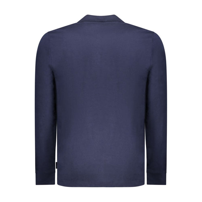 U.S. Grand Blu Cotton Men Polo
