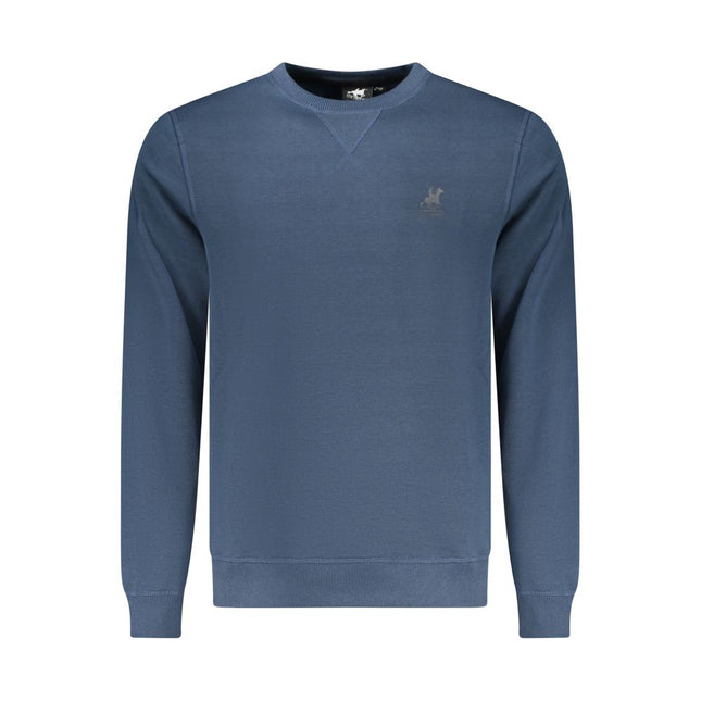 U.S. Grand Blue Polyester Men Sweatshirt