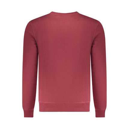 U.S. Grand Red Polyester Men Sweatshirt