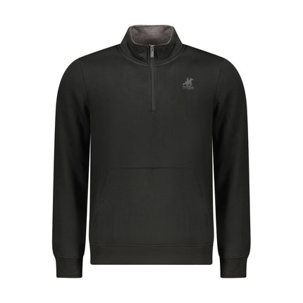 U.S. Grand Black Polyester Men Sweatshirt