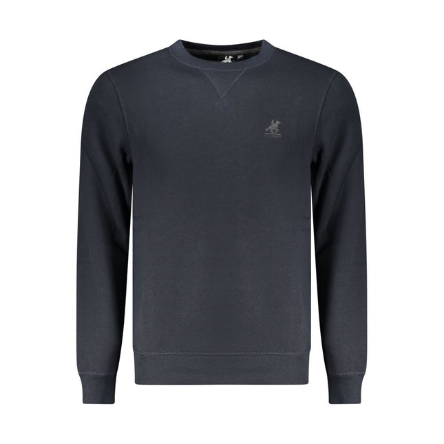 U.S. Grand Blue Polyester Men Sweatshirt