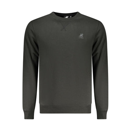 U.S. Grand Black Polyester Men Sweatshirt
