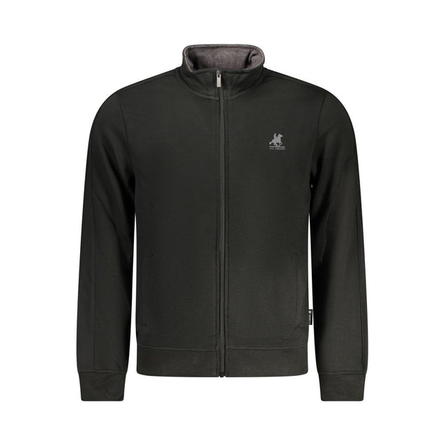 U.S. Grand Black Cotton Men Sweatshirt