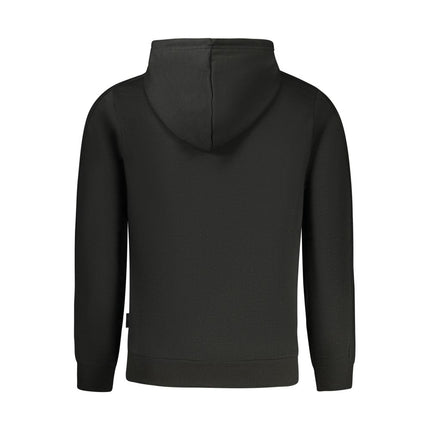 U.S. Grand Black Cotton Men Hoodie