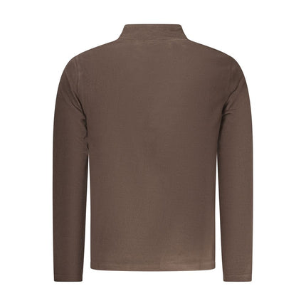 U.S. Grand Marrone Polyester Men Sweatshirt