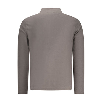 U.S. Grand Grigio Polyester Men Sweatshirt