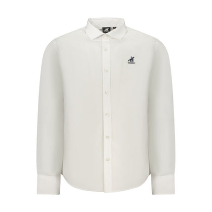 U.S. Grand Bianco Cotton Men Shirt
