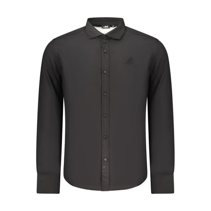 U.S. Grand Black Cotton Mens Shirt