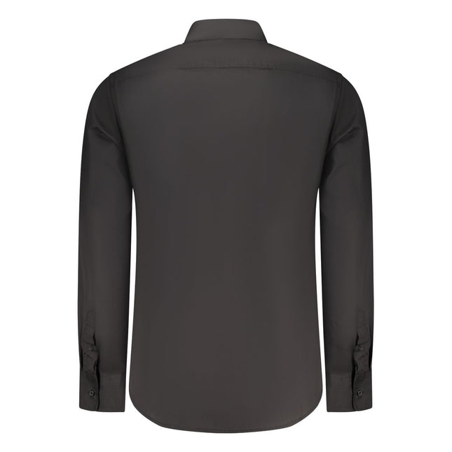 U.S. Grand Black Cotton Mens Shirt