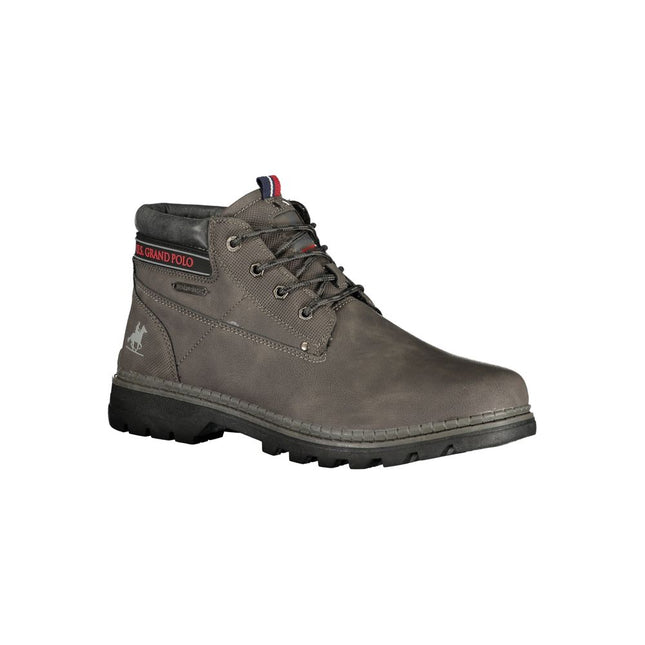U.S. Grand Polo Grigio Polyurethane Men Ankle Boot U.S. Grand Polo