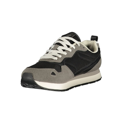 U.S. Grand Black Polyurethane Men Sneaker