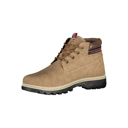 U.S. Grand Marrone Polyurethane Men Ankle Boot