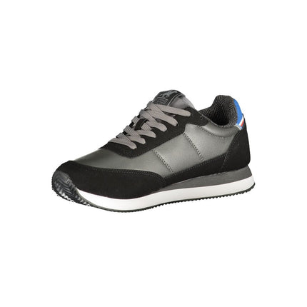 U.S. Grand Black Polyurethane Men Sneaker