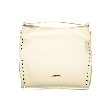 Cafenoir Beige Polyurethane Women Shoulder Bag
