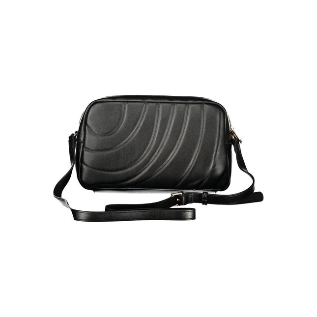 Cafenoir Black Polyurethane Women Handbag