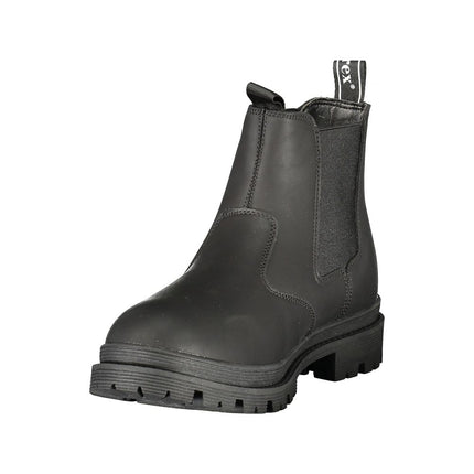 Avirex Nero Polyurethane Men's Ankle Boot