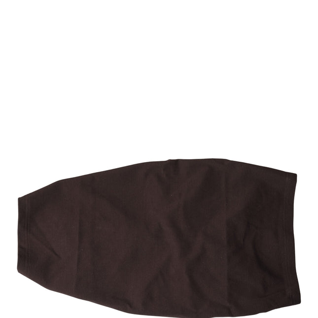 Dolce & Gabbana Brown Viscose Wide Belt Waist Cummerband Men