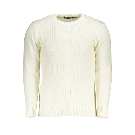 U.S. Grand Bianco Acrylic Men Sweater