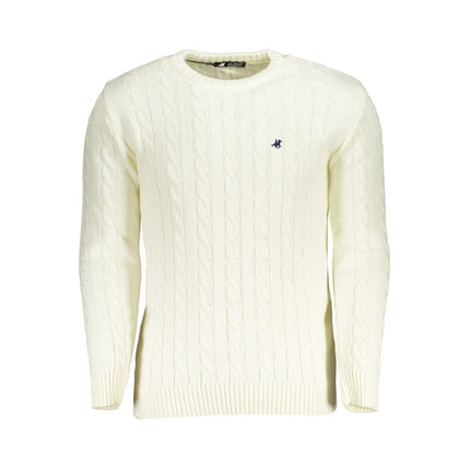 U.S. Grand Bianco Acrylic Men Sweater