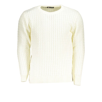 U.S. Grand Bianco Acrylic Men Sweater