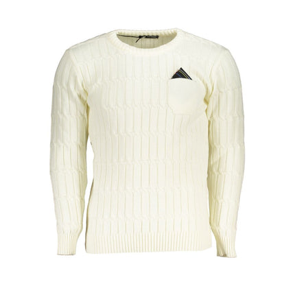 U.S. Grand Bianco Acrylic Men Sweater