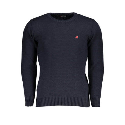 U.S. Grand Blue Acrylic Men Sweater