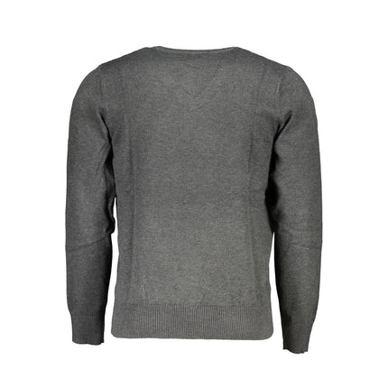 U.S. Grand Gray Viscosa Mens Sweater